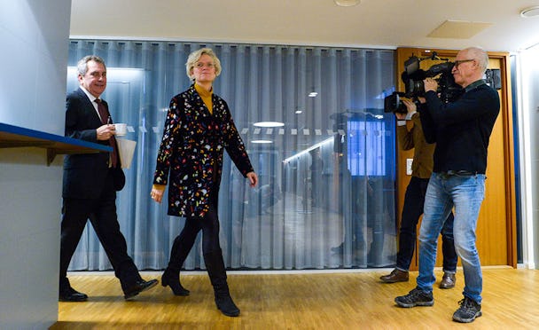 Carola Lemne presenterades som ny vd på Svenskt näringsliv i december förra året. Foto: Janerik Henriksson
