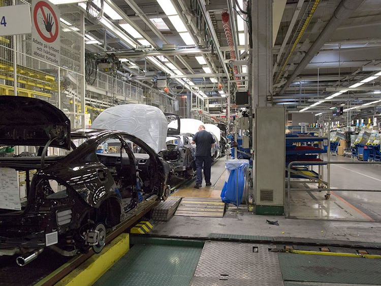 Industrin är lönenormerande, här Volvo Cars.  Foto: Björn Larsson Rosvall