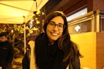 – Jag har växt upp i en arbetarklassfamilj och tycker om Podemos idé om att garantera sociala rättigheter i författningen, som vård och skola, säger Estafanía Arias, 28, som arbetar som teleingenjör. Foto: Estrella de la Reguera