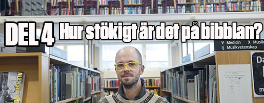 Stockholm20160216 Bibliotekarie Einar Ehn fotograferad pÂ V‰llingby bibliotek. Foto: Fredrik Sandberg / TT / Kod 10080