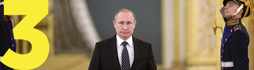 Rysslands president Vladimir Putin. Foto: AP