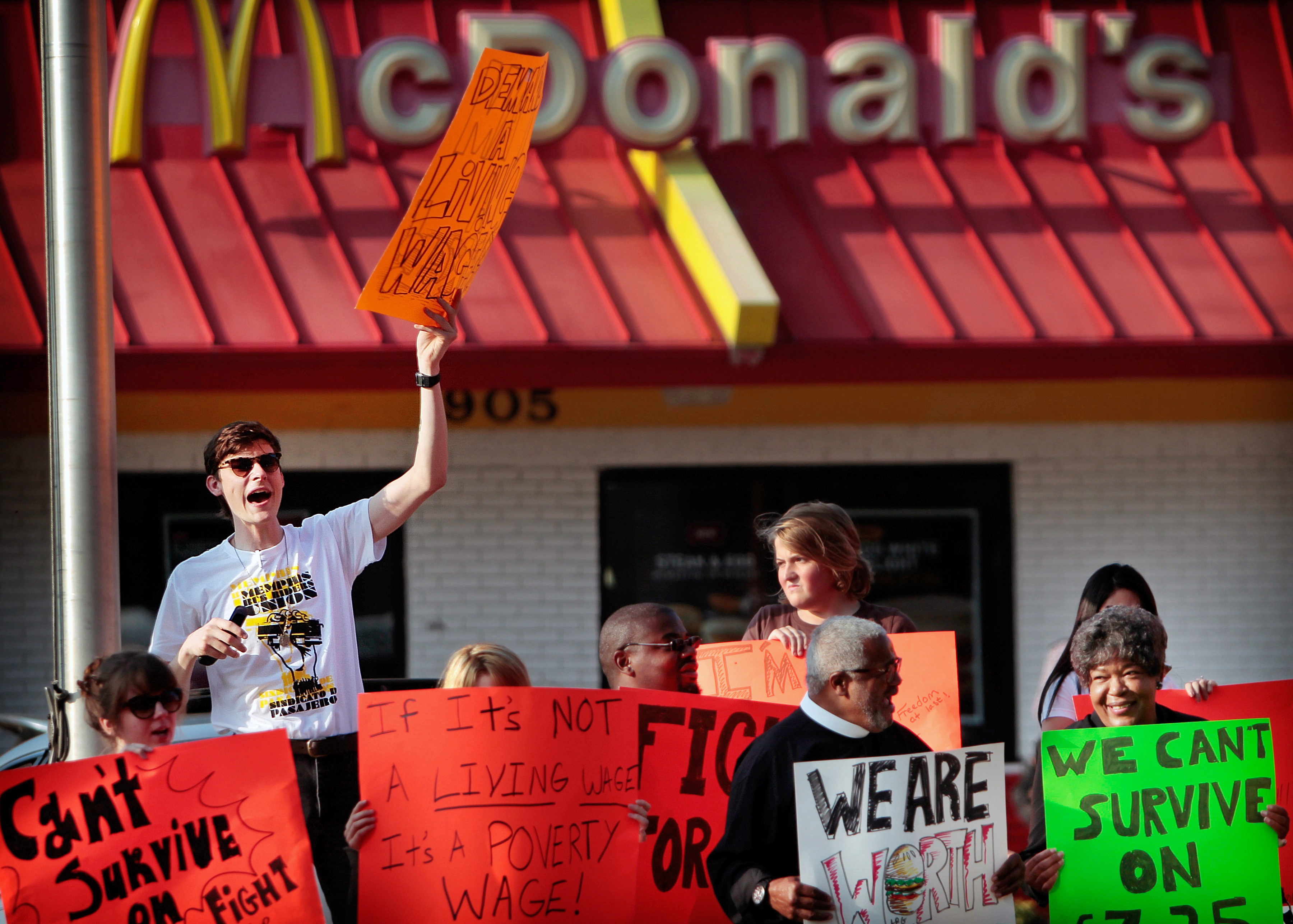 Internationell strejk på McDonalds