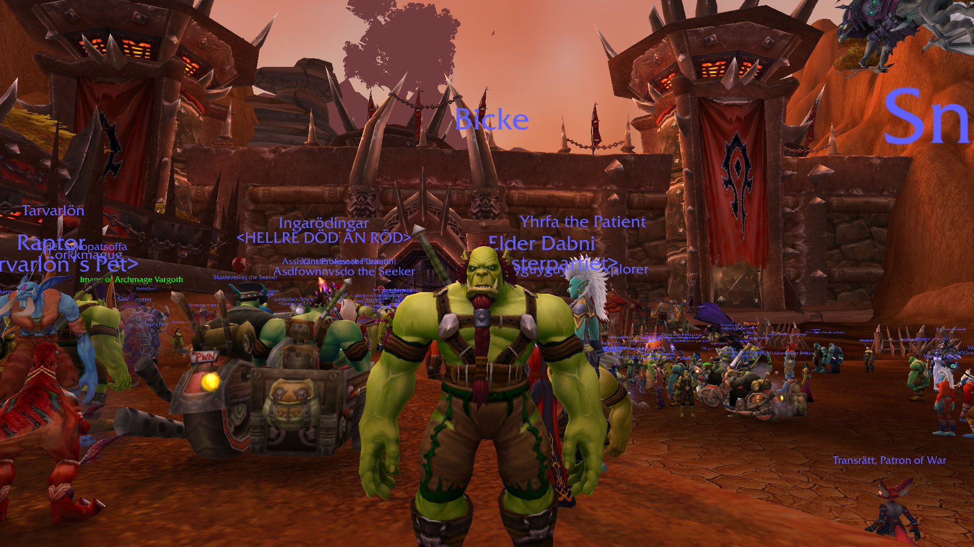 Boomerdoftande första maj-firande i World of Warcraft