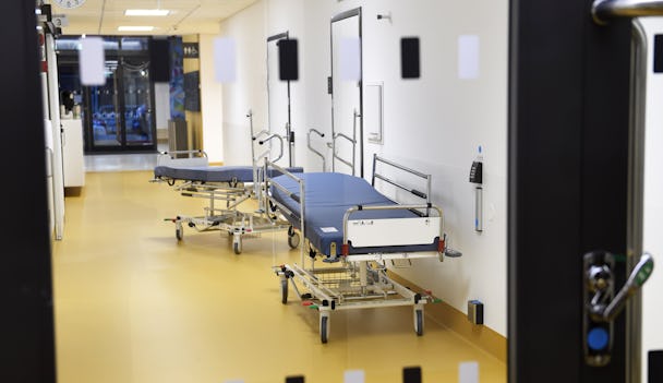 Sjukhus korridor