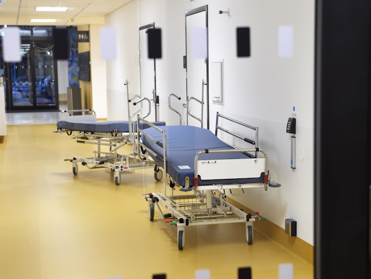 Sjukhus korridor