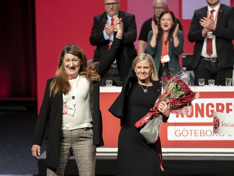 Susanna Gideonsson LO Magdalena Andersson Socialdemokraterna