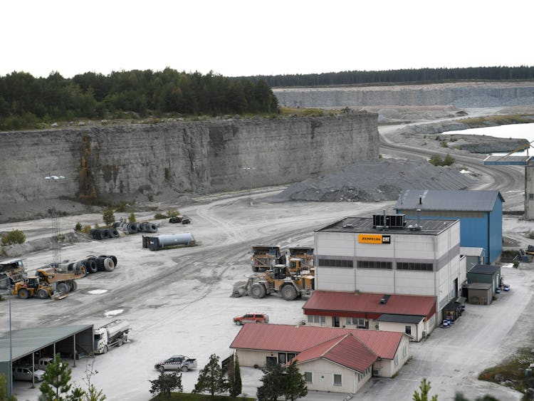 Cementa Kalkbrott Gotland Slite