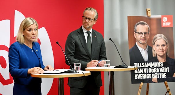 Magdalena Andersson Mikael Damberg Socialdemokraterna