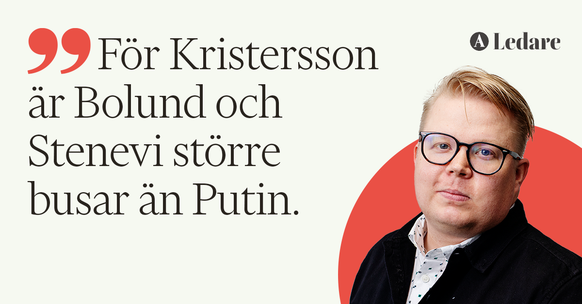 Ulf Kristersson Försvarar Vladimir Putin – Arbetet