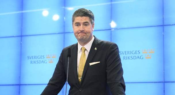 Oscar Sjöstedt (SD) i Sveriges riksdag.