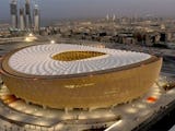 Arenan Lusail i Doha i Qatar som arrangerar fotbolls-VM