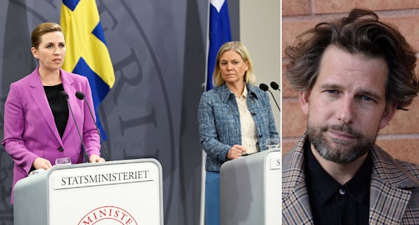 Mette Frederiksen Magdalena Andersson och Hynek Pallas
