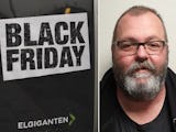 Johan Hambrink på Elgiganten Black Friday
