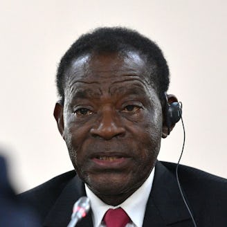 Ekvatorialguineas diktator Teodoro Obiang