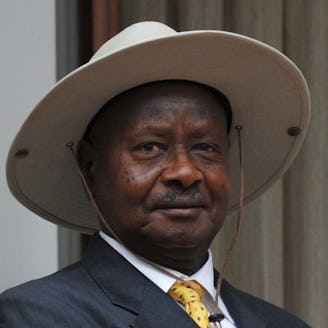 Ugandas diktator Yoweri Museveni