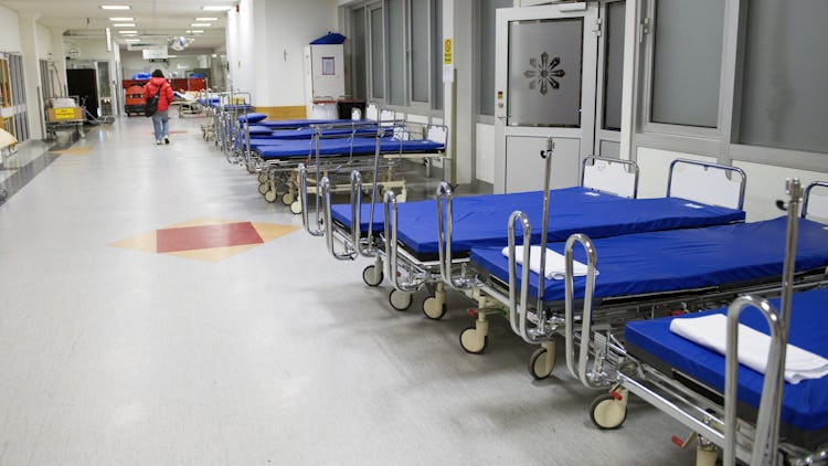 Korridor på sjukhus