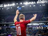 Christian Eriksen under fotbolls-vm i Qatar