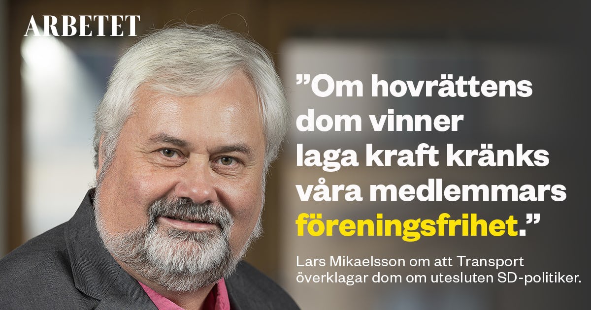 Samferdselsankesak om utvist SD-politiker til Høyesterett – Ap