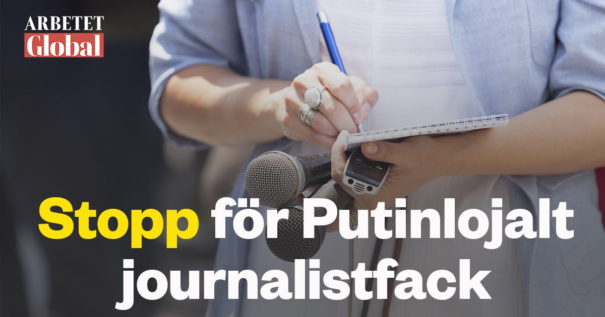 The International Journalists Syndicate shuts down a pro-Putin union – Arpetet