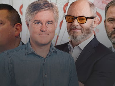 Veli-Pekka Säikkälä, Martin Wästfelt,Tomas Undin och Per Widolf