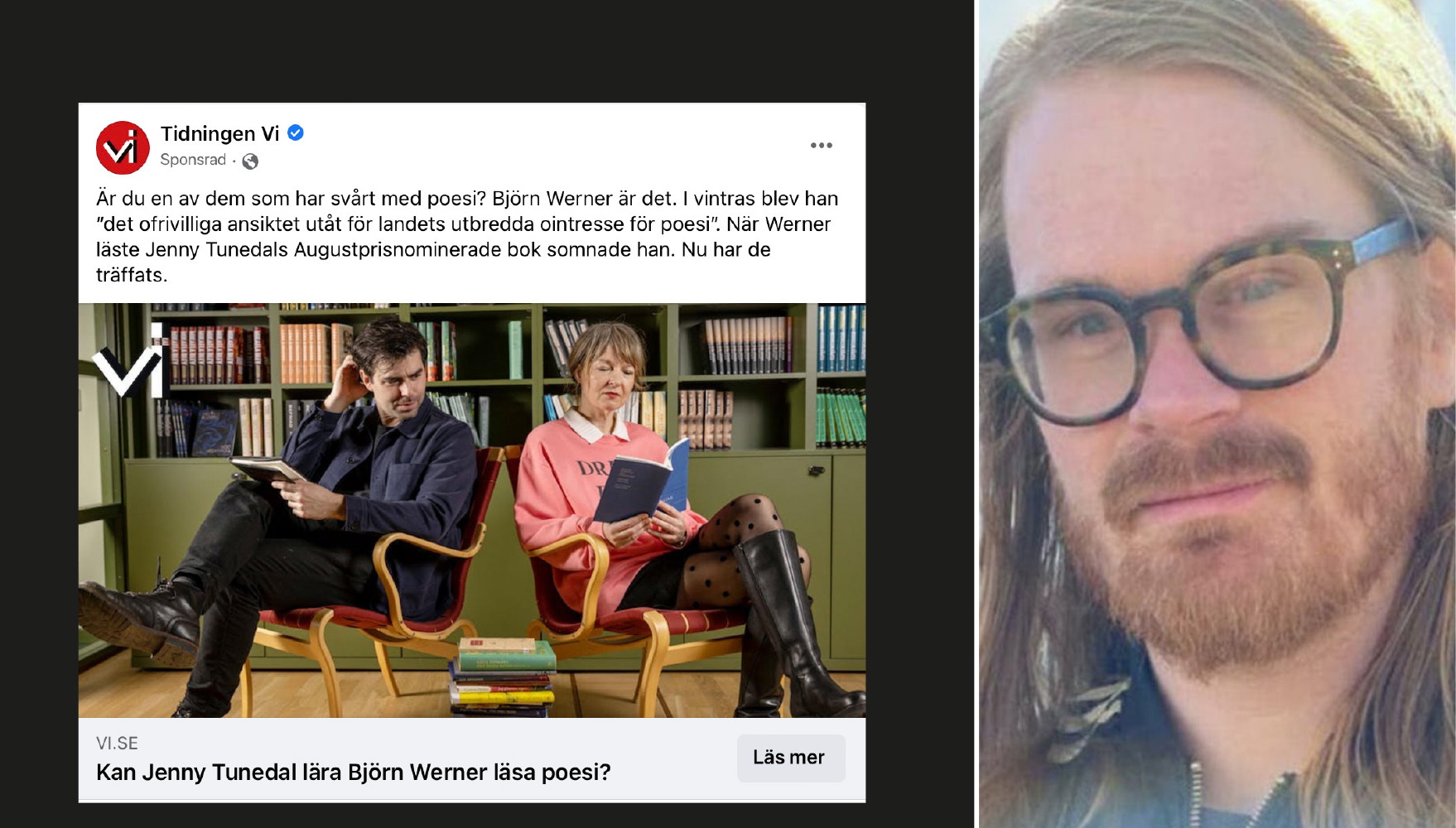 Kritiken mot Björn Werner visar att poesin har massor att lära av tv-spelen  Foto