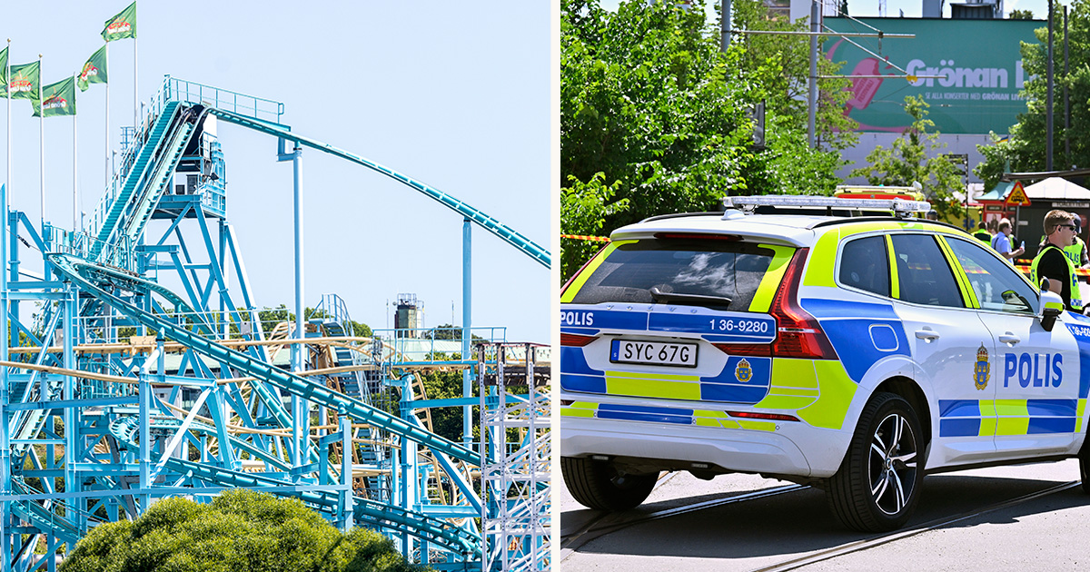 Gröna Lund anmäler olyckan med Jetline till Arbetsmiljöverket Foto