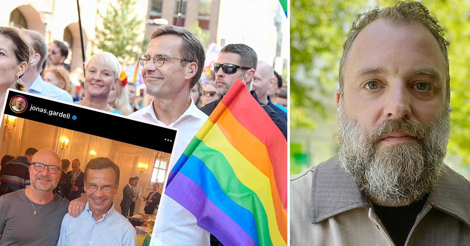 Vad vinner hbtq-rörelsen på att Jonas Gardell äter snittar med Ulf Kristersson?