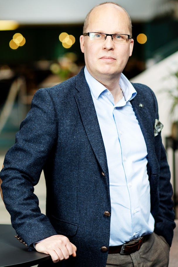 Claes Thunblad, chef för affärsutveckling på Byggföretagen. 