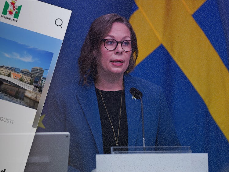 Malmö, regeringen, Maria Malmer Stenegard, anmälningsplikt, angiverilagar, moderaterna