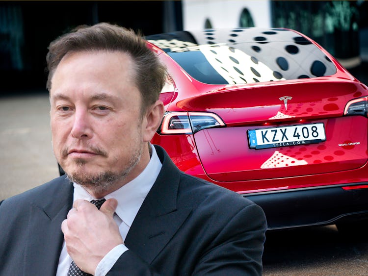 Elon Musk, vd för Tesla.