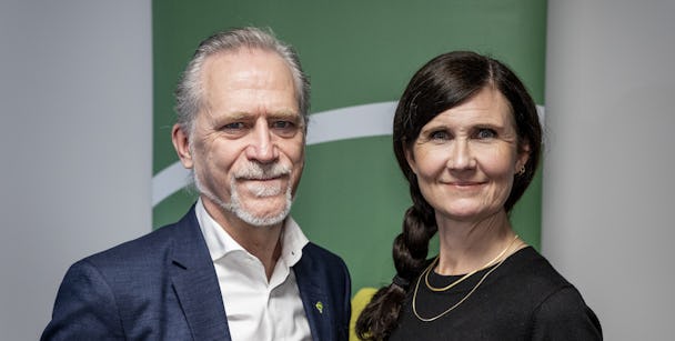 Daniel Helldén och Märta Stenevi.