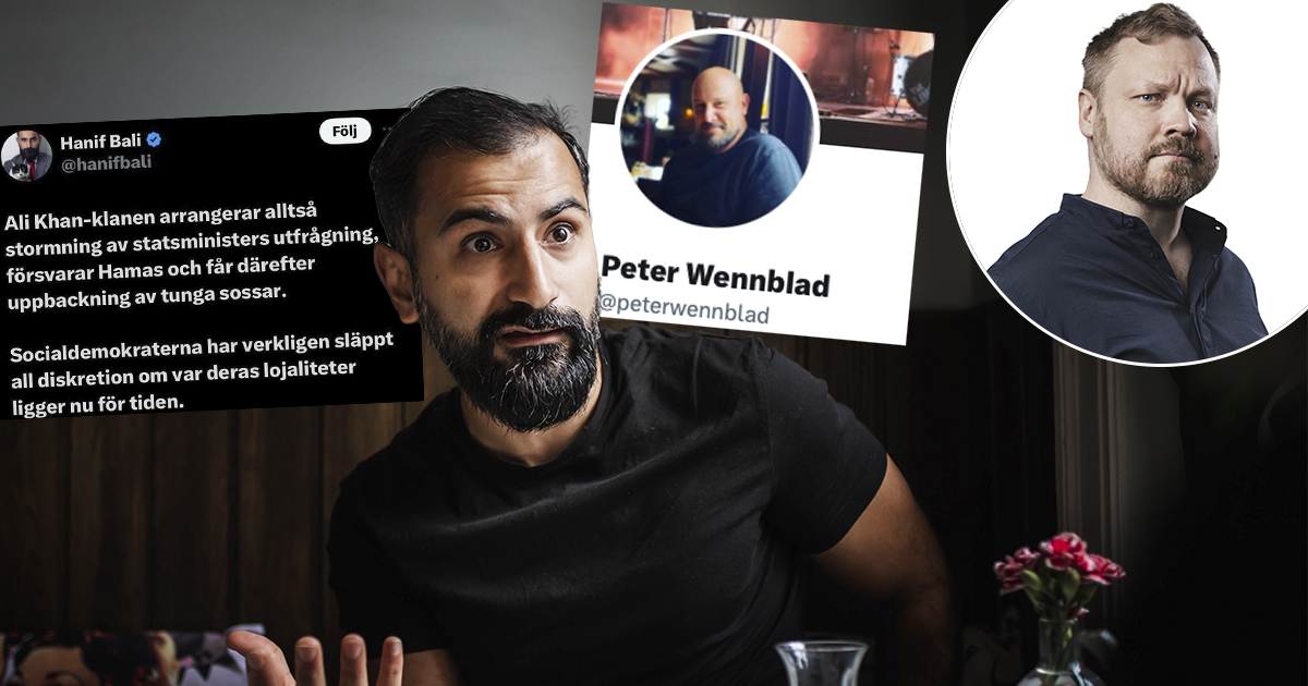 Pannkaka När Hanif Balis Desinformation Bekräftas Av Peter Wennblad På ...