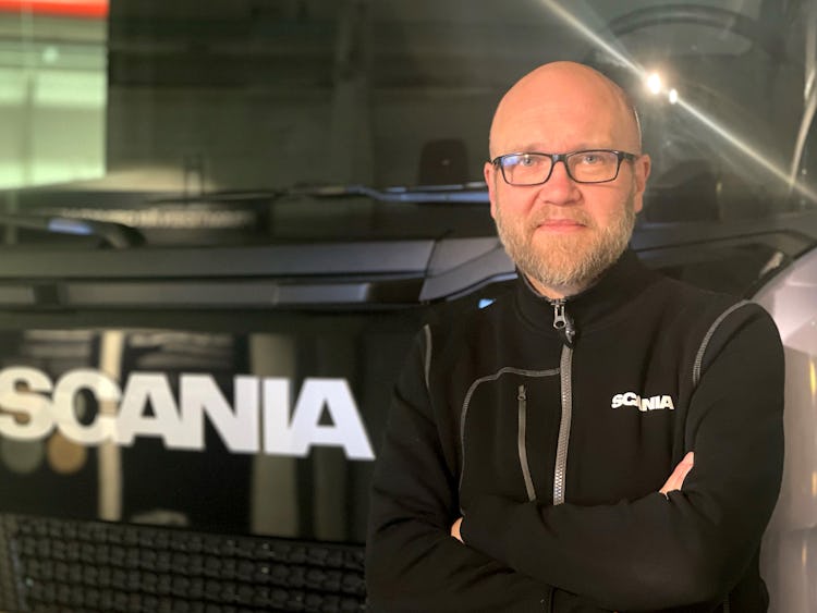 Anders Hildingsson på Scania.
