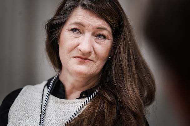 Susanna Gideonsson, ordförande för LO, fotograferad i LO-borgen.
