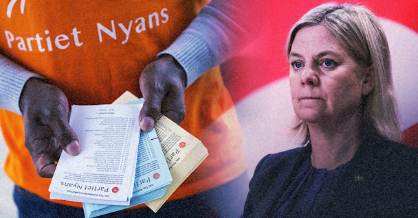 Partiet Nyans, Magdalena Andersson, Socialdemokraterna, Socialdemokraterna tappade väljare till Nyans
