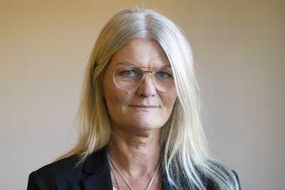 Eva Guovelin, Livs ordförande.