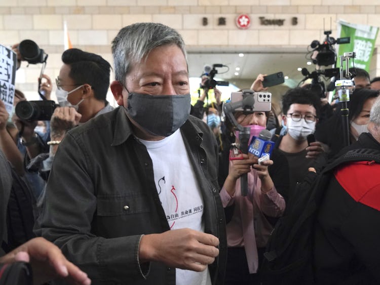 Lee Cheuk-yan har gripits i Hongkong.