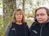 Berith Hedlund och Marie Vasponi Björkman, lokalvårdare, städupproret