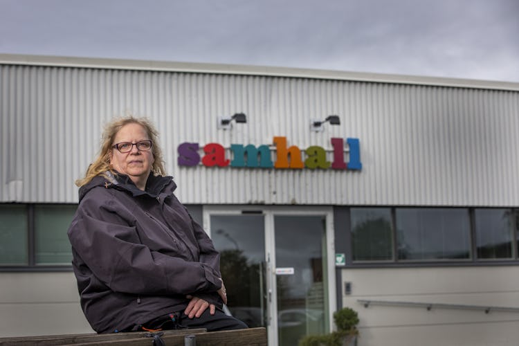 Therese Kangosjärvi, anställd på Samhall i Eskilstuna