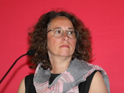 Gabriella Lavecchia, fackförbundet SEKO:s förbundsordförande.