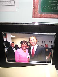 Janet Ryder och Barack Obama