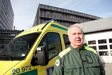 - Falck har de sämsta lönerna bland ambulansföretagen i Stockholm, säger Jörgen Blomqvist.