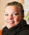 Katarina Törmä, vice sektionsordförande Kommunal i Kiruna.