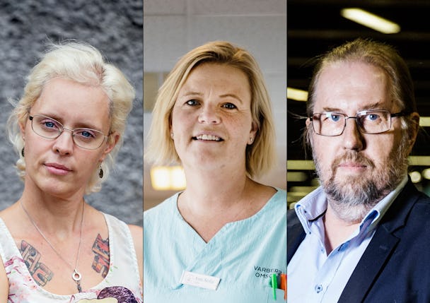 Lindha Holmqwist, Ann-Sofi Andersson och Robert Alf.