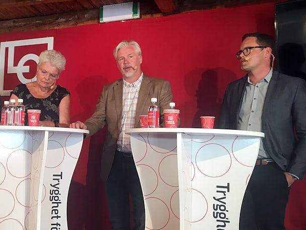Margaretha Lööf Johansson, Torbjörn Johansson och Robert Sjunnebo.