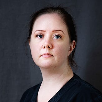 Veronica Wiegandt, undersköterska.