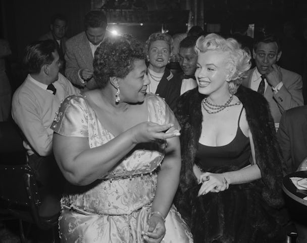 Ella Fitzgerald och Marilyn Monroe.