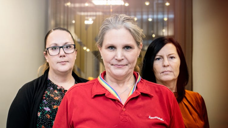 Silvana Vretovska, Jennie Anttila och Lena Sjöquist.