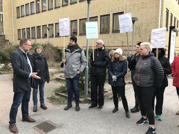 ob-protester Örebro