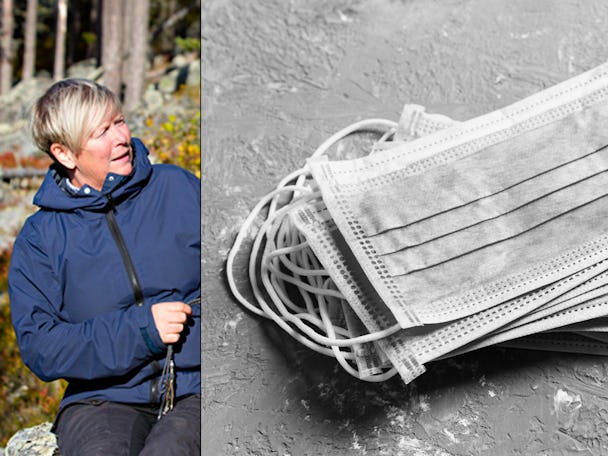 Ethel Henriksson, huvudskyddsombud i Umeå där hemtjänstpersonal jobbar utan skydd hos brukare med symtom.